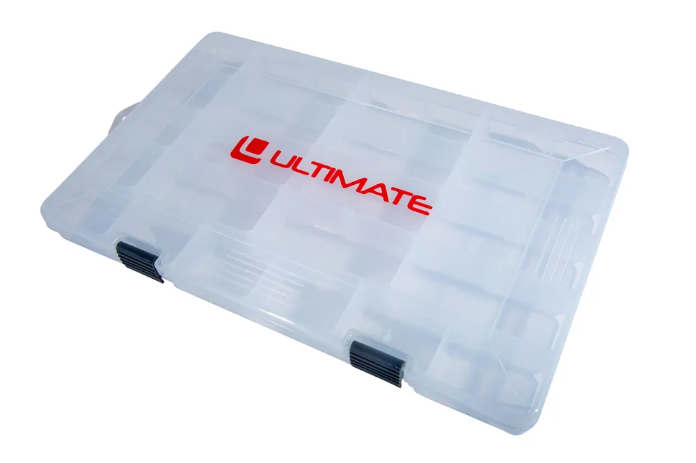Gecertificeerd Ultimate Tacklebox Clear 36x22.5x5cm
