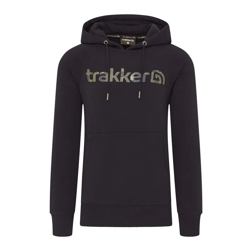 Trakker CR Logo Hoody Black Camo Vistrui L Koop Vandaag