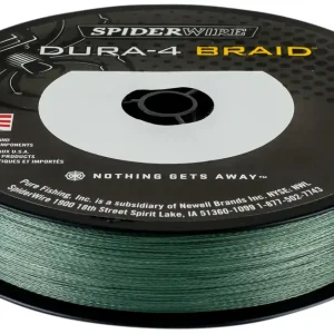 Beperkt Aanbod Spiderwire Dura 4 Braid Low-Vis Green 0.14mm (300m)