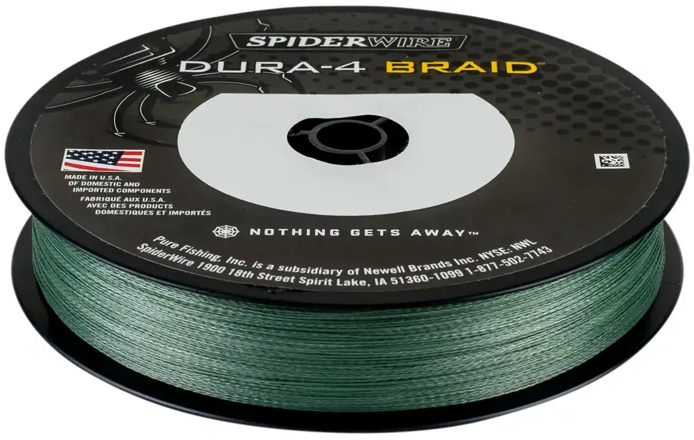 Beperkt Aanbod Spiderwire Dura 4 Braid Low-Vis Green 0.14mm (300m)