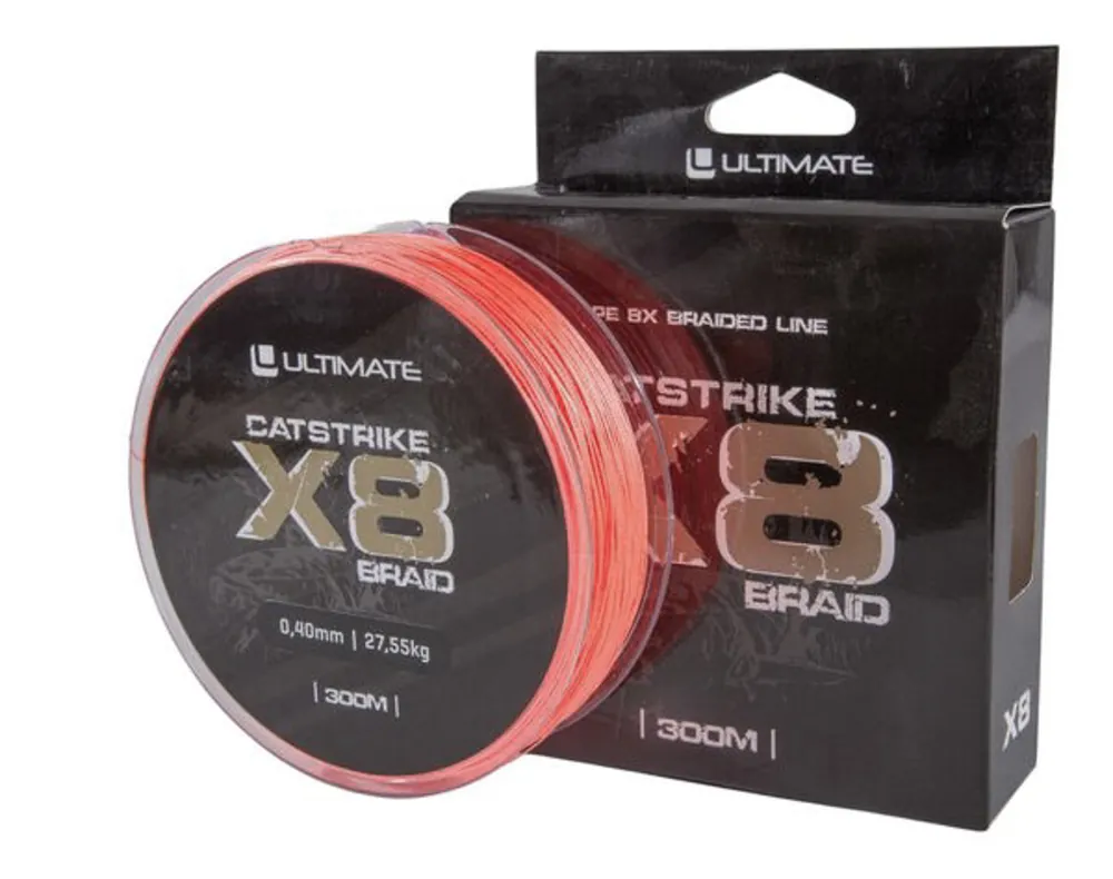 Flitsaanbieding Ultimate Catstrike X8 Braid Meerval Lijn (300m) 0.40mm/27.55kg