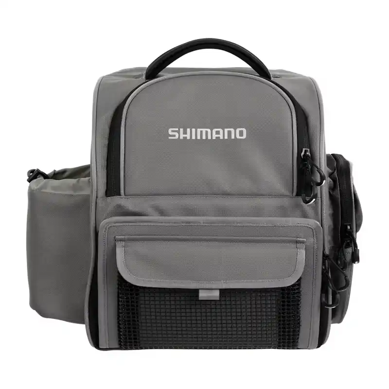Laatste Versie Shimano Predator Medium Back Pack & Tackle Box Rugtas (Incl. 3 Tackleboxen)