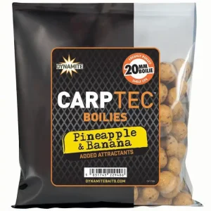 Dynamite Baits Carptec Pineapple & Banana Boilies 20mm 300g Favoriet
