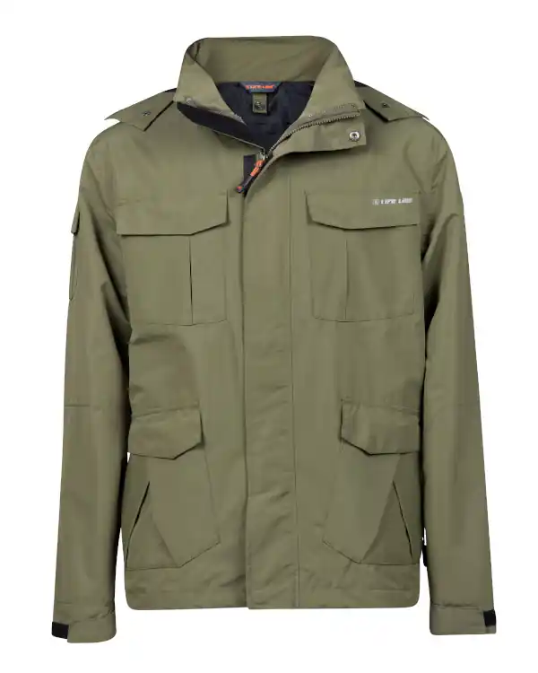 Direct Verzonden Life-Line All-season Jas in groen of zwart L