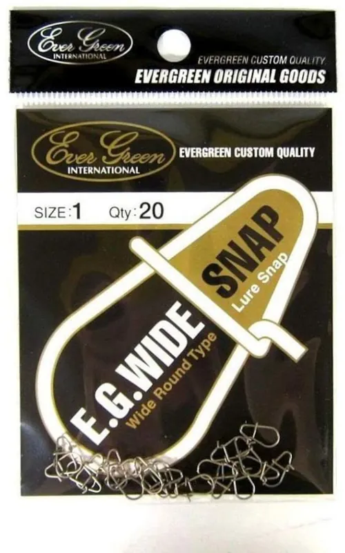 Must-Have Evergreen E.G. Wide Snap Size 0 (20pcs)