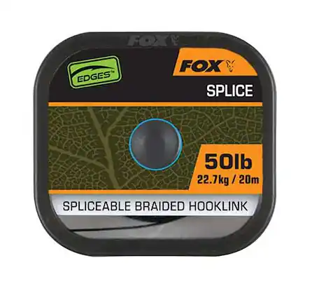 Favoriet Fox Naturals Splice Hooklength Karper Onderlijnmateriaal 20m (50lb)