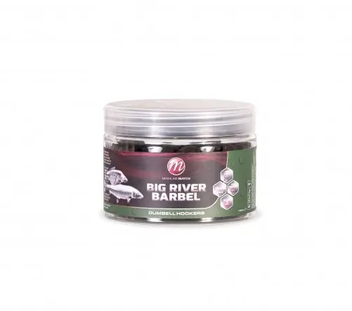 Mainline Big River Barbel Dumbell Hookbaits 10 x 12mm Flitsaanbieding