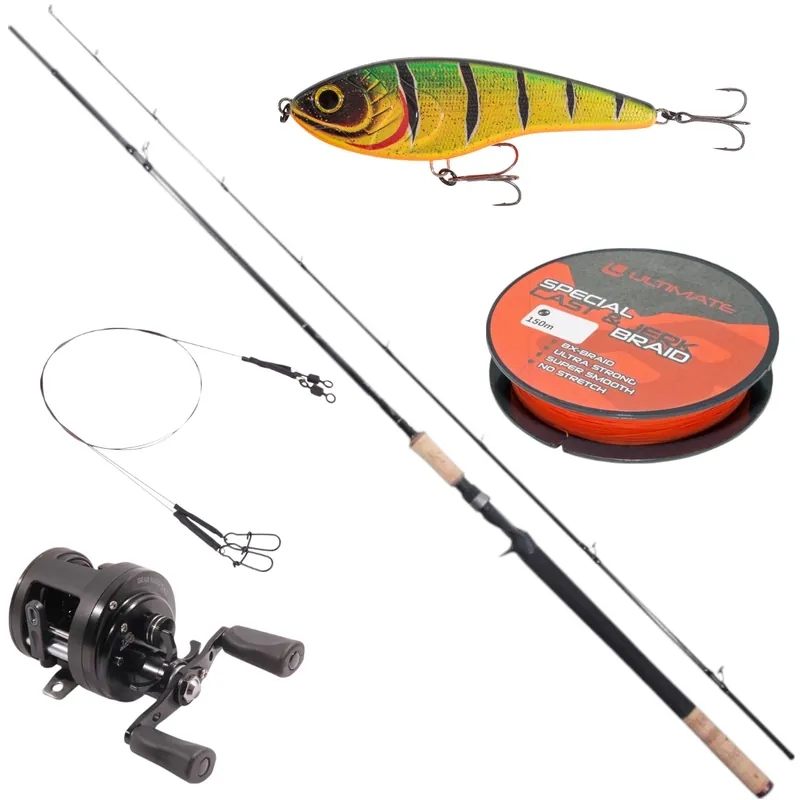 Ultimate Pike Baitcasting Set Favoriet