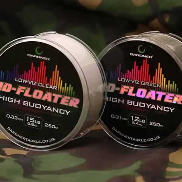 Gardner HD-Floater Low-Viz Clear 0.31mm 5.4kg/12lb Finale Uitverkoop