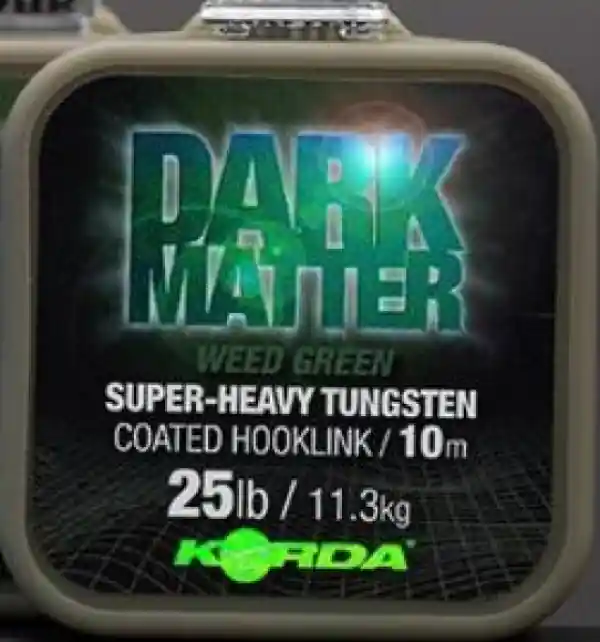 Korda Dark Matter Super-Heavy Tungsten Coated Hooklink 18lb Bestseller