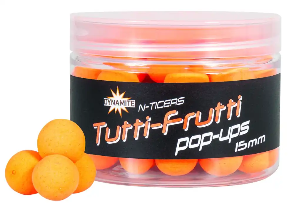 Flitsaanbieding Dynamite Baits N-Ticers Tutti-Frutti Pop-Ups 15mm