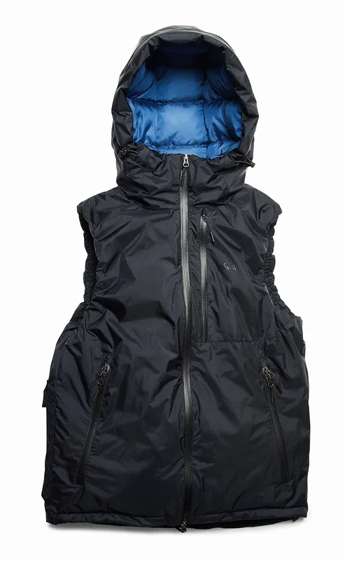 Spro Aurora Down Vest Black Indigo Blue L Koop Online