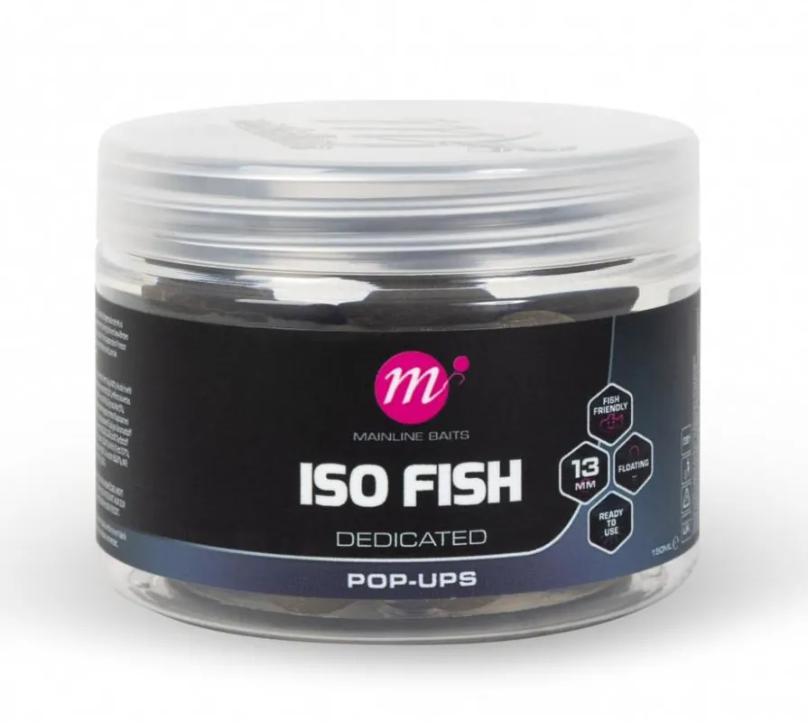 Mainline ISO Fish Pop-Ups (150ml) 13mm Op = Op