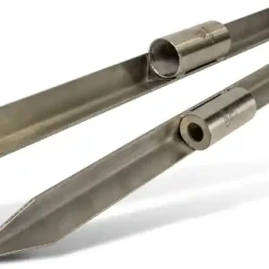Snelle Levering Black Cat Stainless Steel Rod Holder 0,85m