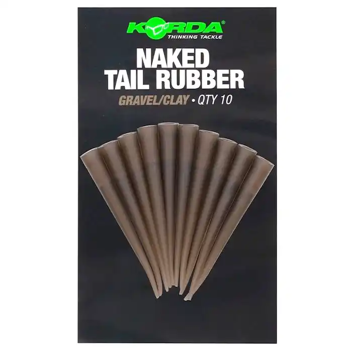 Korda Naked Tail Rubber Weed/Silt Korting