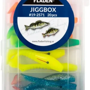 Veilige Betaling Fladen Shad Jigs Box Shad jigs (80mm. 50pcs)