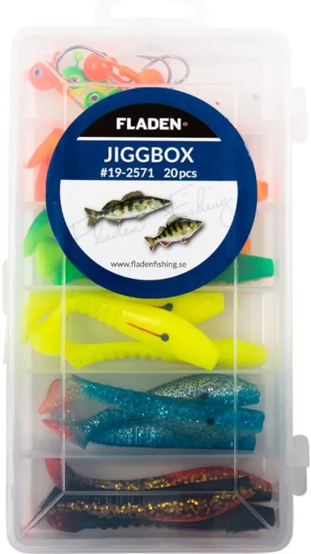 Veilige Betaling Fladen Shad Jigs Box Shad jigs (80mm. 50pcs)