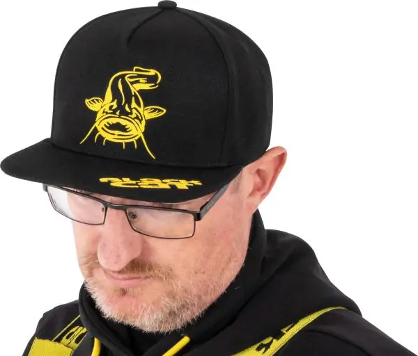 Beste Prijs Black Cat Black Flat Peak Cap