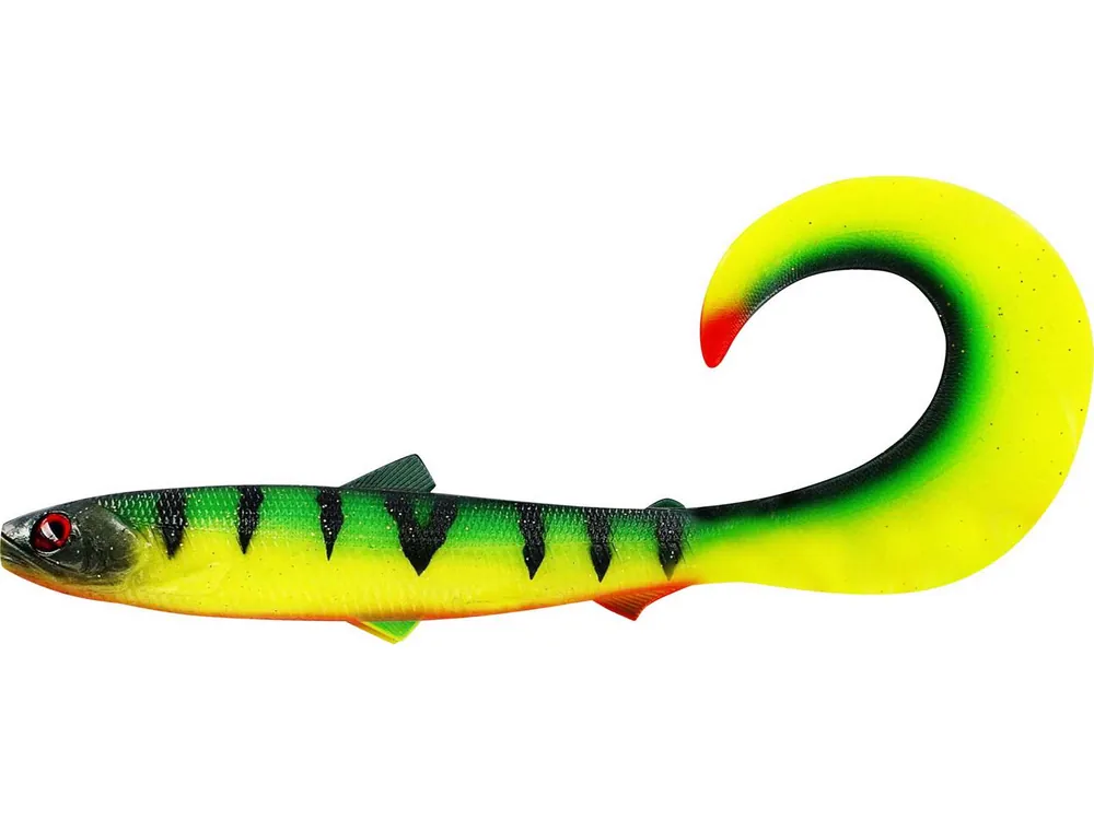 Laatste Kans Westin BullTeez Curltail 27cm Glow Ghost Hunter