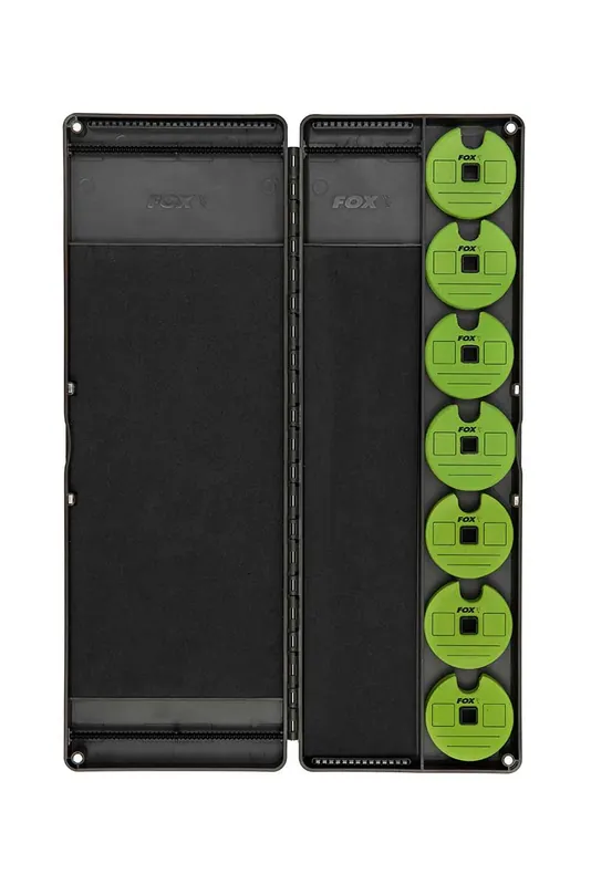 Goedkoop Fox Edges Large Rig And Disc Box (Incl. 50 Pins / 7 Discs)