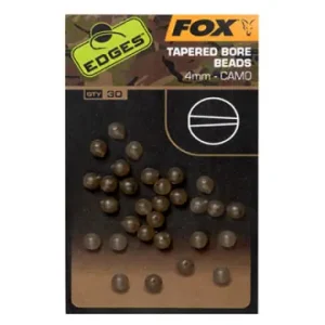 Weekendaanbieding Fox Edges Camo Tapered Bore Bead 30 stuks 4mm