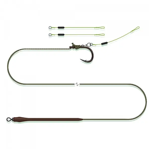 Goedkoop Madcat Quick Change Pellet Rig 70cm (Haakmaat 3/0)