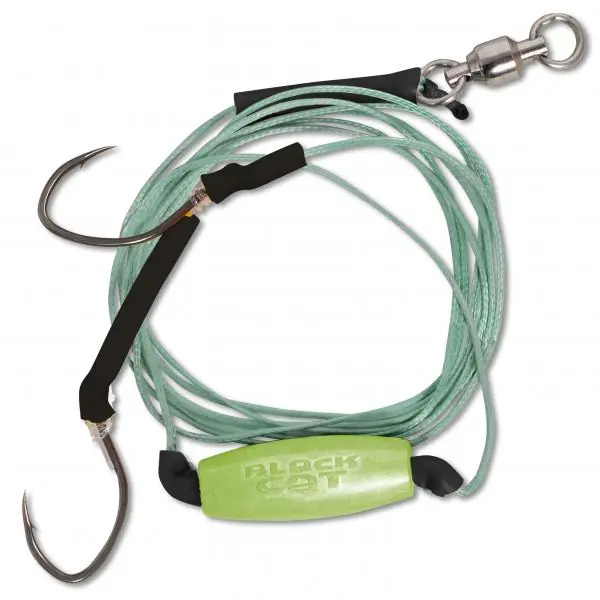 Meest Verkocht Black Cat Freestyle Meerval Rig 180cm (Size 6/0)