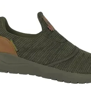 Nu Kopen Vass 'Easy-Stretch' Trainer Khaki Visschoenen 43