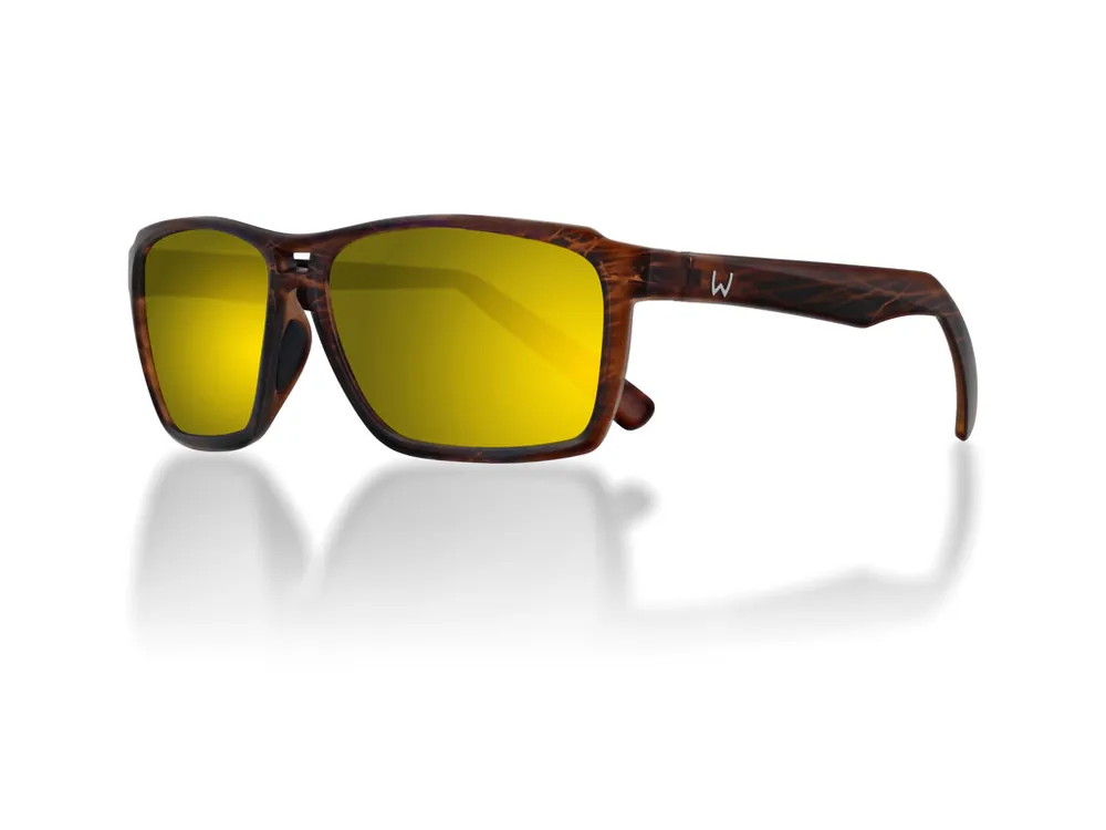 Westin W6 Street 150 Matte Zonnebril Brown Stripe - LB Brown LM Yellow AR Green Dagaanbieding