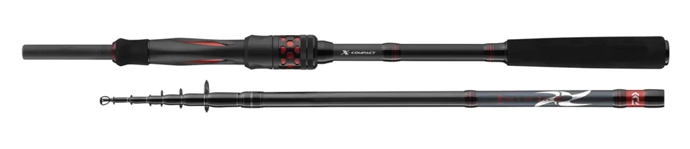 Daiwa Ninja X-Compact Spin Telescopische Reishengel 2.45m (15-50g) Exclusieve Aanbieding
