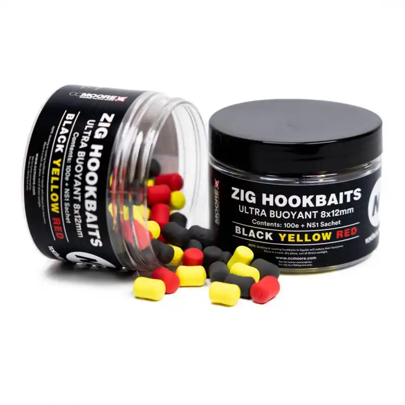 CC Moore NS1 Zig Hookbait 8x12mm (100 stuks) Lage Prijs