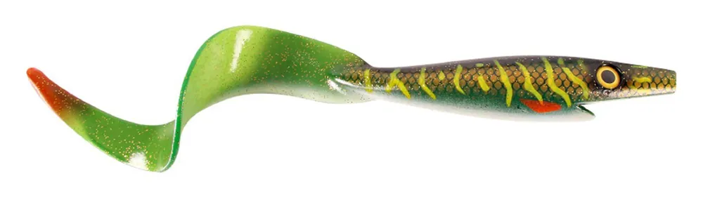 Strike Pro Giant Pig Tail Shad 40cm (130g) Natural Perch OB Direct Verzonden
