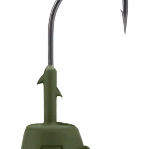 Tijdelijk Beschikbaar BKK Silent Chaser Draggin' NED Loodkop #1/0 Green 1.8g