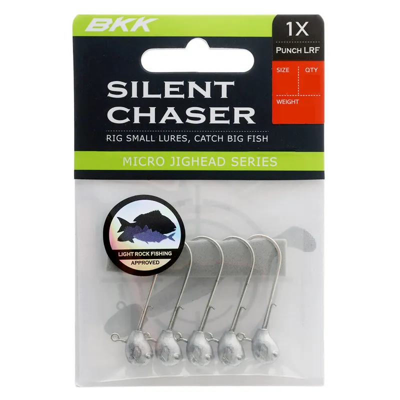BKK Silent Chaser Punch LRF Jighead (5pcs) Size 2 - 3.5g Express Levering