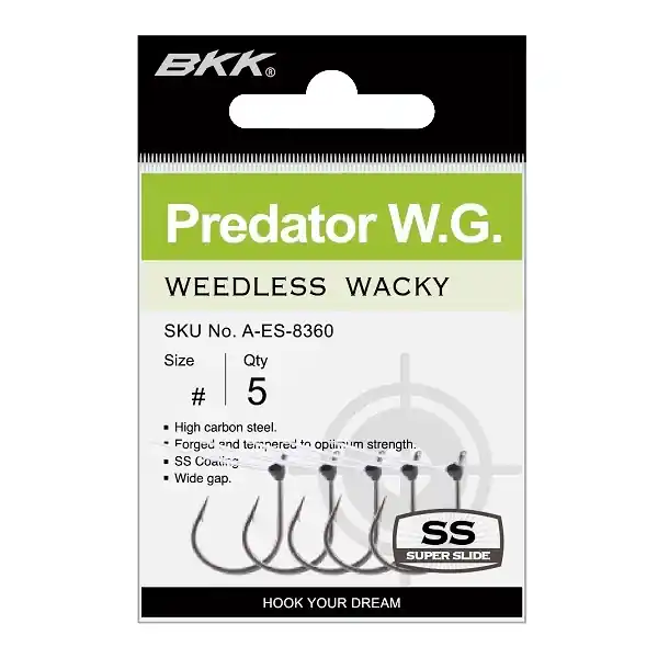 Beste Prijs BKK Predator W.G. Weedless Hooks 1