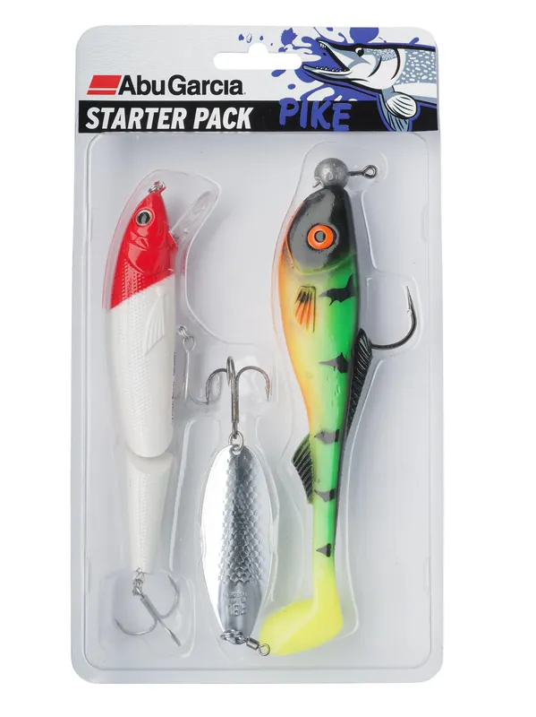 Abu Garcia Starter Pack Pike Kunstaas Set (3pcs) Direct Verzonden