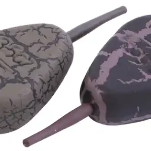 20 x Ultimate Camo Flat Pear Inline Lead 57gr Goedkoop