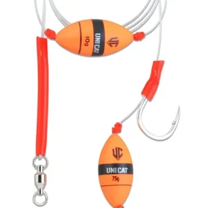 Uni Cat Smelly Bait Gripper Meerval Rig 160cm (9/0) (48,4kg) Op = Op