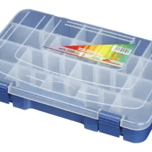 Panaro Tacklebox Blauw met Transparant deksel 195 (1-20) Snelle Levering
