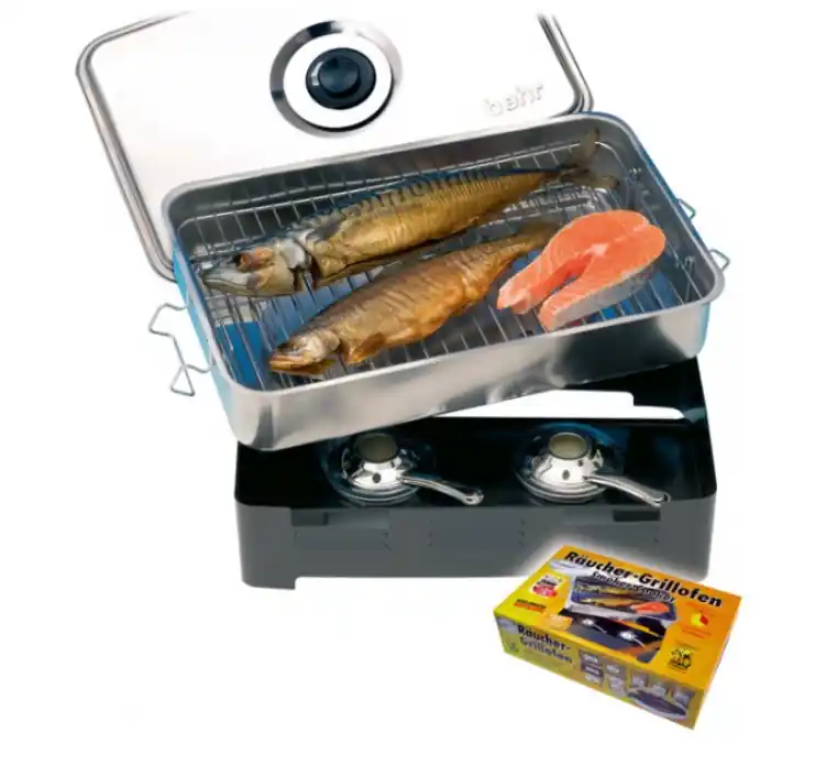 Premium Behr ECOplus Stainless Steel Table Smoker Rookoven