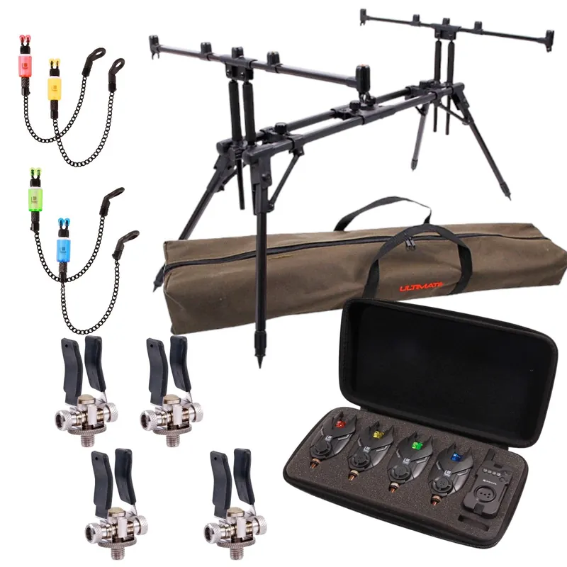 Ultimate Rod Pod Set - 4 hengels Bestel Nu