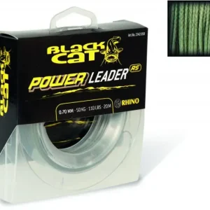 Black Cat Power Meerval Leader 20m 0.7mm (50kg/110lb) Dagaanbieding