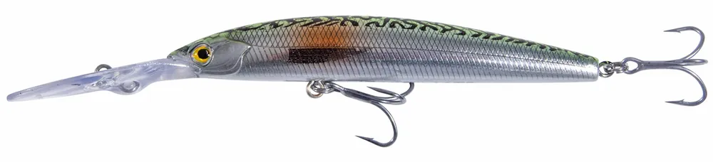 Ultimate X-Jerk Deep Twitchbait 10cm (13g) Green Back Flash Veilige Betaling