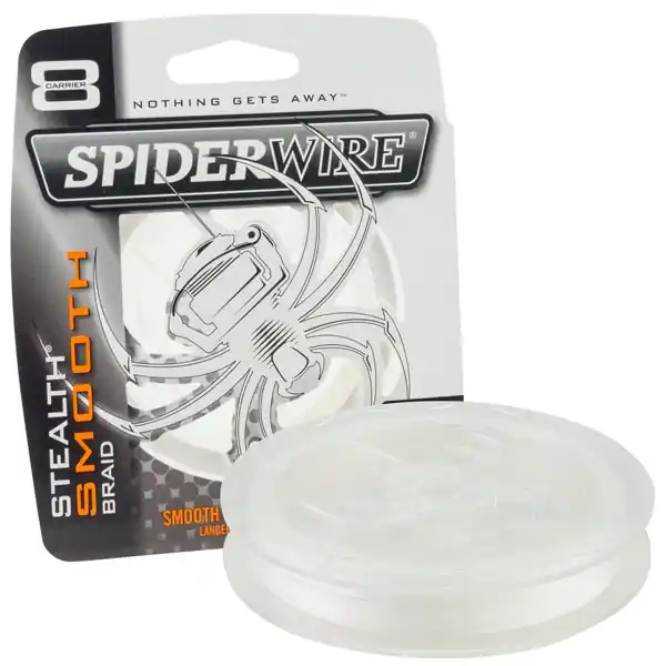 Exclusieve Aanbieding Spiderwire Stealth Smooth 8 'Translucent' Gevlochten Lijn 150m