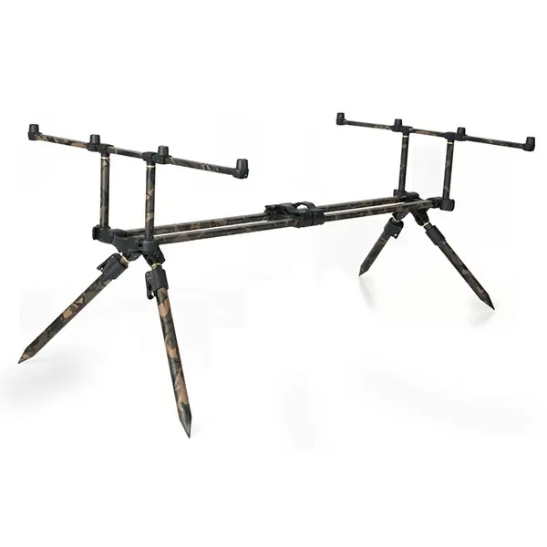 Lage Prijs Fox Horizon Duo Camo 4 Rod Pod Incl. 2 x 36" Long Legs