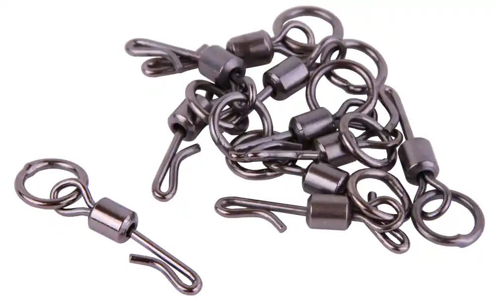Rod Hutchinson Quick Change Swivel with Ring 10 stuks Must-Have