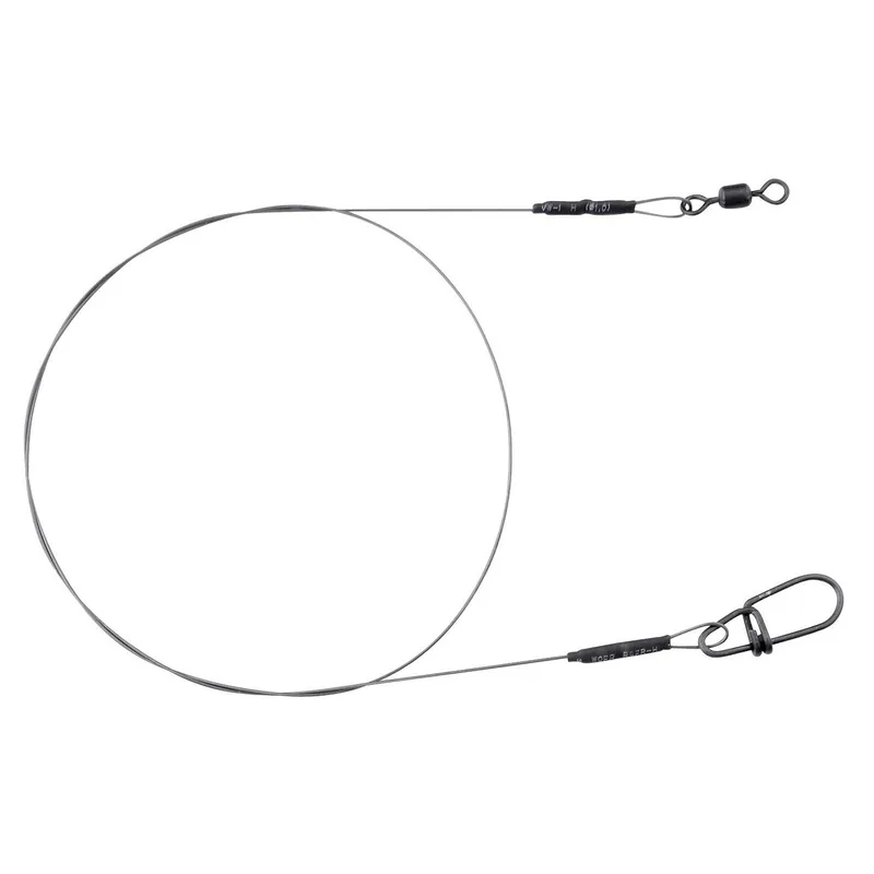 Fabrieksprijs Spro Titanium Leader 1x1 'Matt Black' 30cm 0.30mm (10kg)