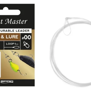 Beperkt Aanbod Trout Master Spoon & Lure Leader Forel Onderlijn 70cm 0.23mm