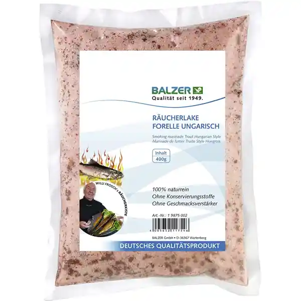 Direct Verzonden Balzer Smoking Marinade Hungary