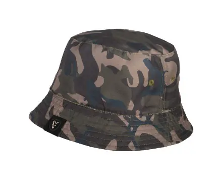 Fox Khaki / Camo Reverse Bucket Hat Beperkte Voorraad